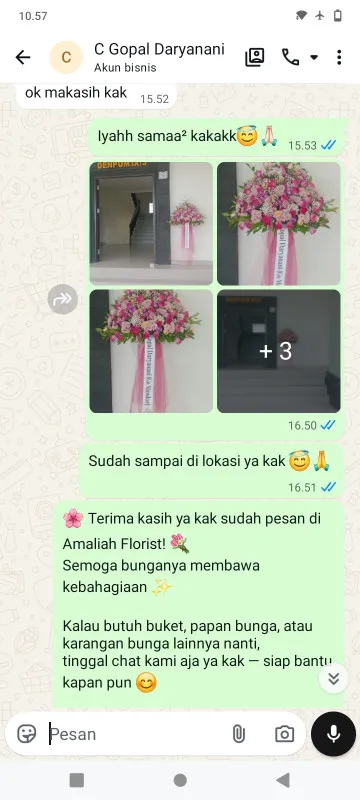 Pengiriman Karangan Bunga Lontar Tirtayasa