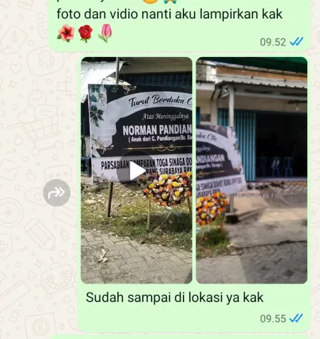 Pengiriman Karangan Bunga Lontar Tirtayasa